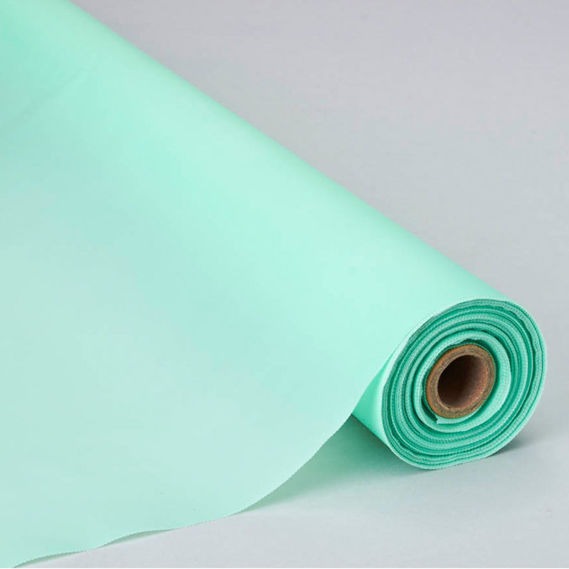 Rouleaux de nappe en plastique jetables, Menthe