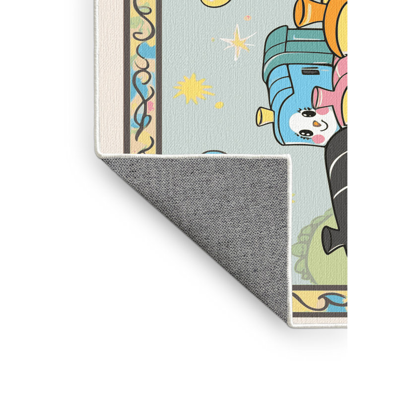 Tapis pour enfants East Urban Home, Rectangulaire 8 pi x 12 pi