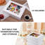 Boîtes à petits gâteaux Contenant à petits gâteaux avec fenêtre