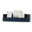 Tablette flottante en bois de pin Burch-24825506