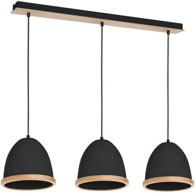 Studio 3 - Light Black Kitchen Island Pendant