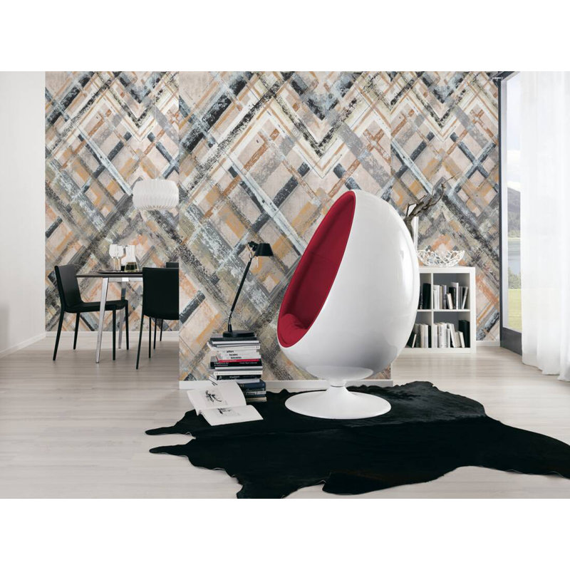 Geometric Wall Mural