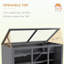 Très grande cage à hamster grise - Spacieuse et plus de 1000 pieds carrés Pour les hamsters et les petites créatures, construction, toit réglable, méthode de nettoyage efficace pour animaux domestiques avec ouverture à niveaux multiples, bois