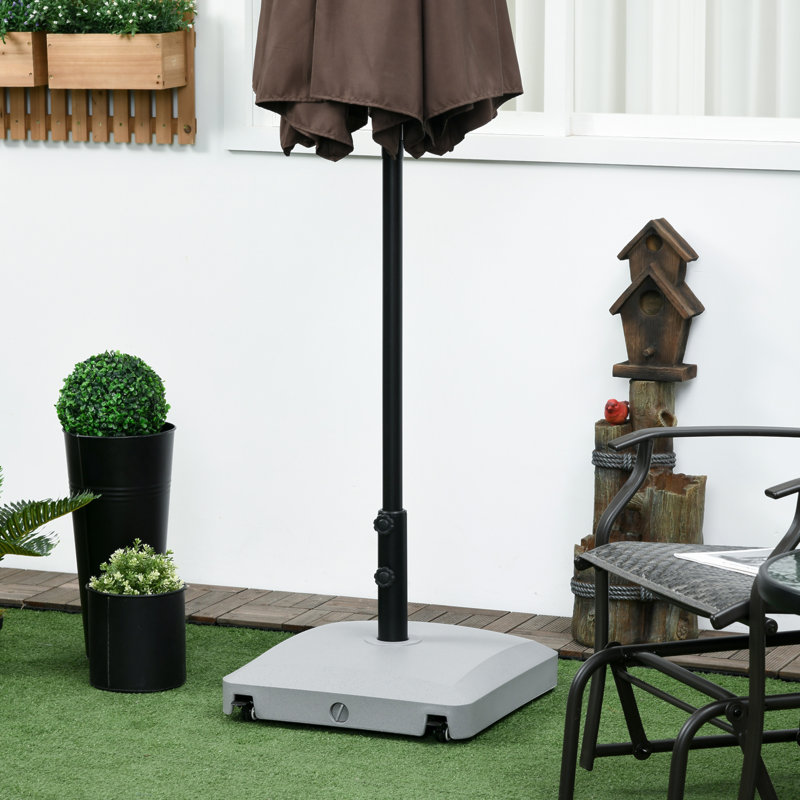 Base de parasol de terrasse Outsunny