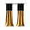 Gold Velvet Blackout Curtains 116 x 228 cm for Bedroom 2 Panels