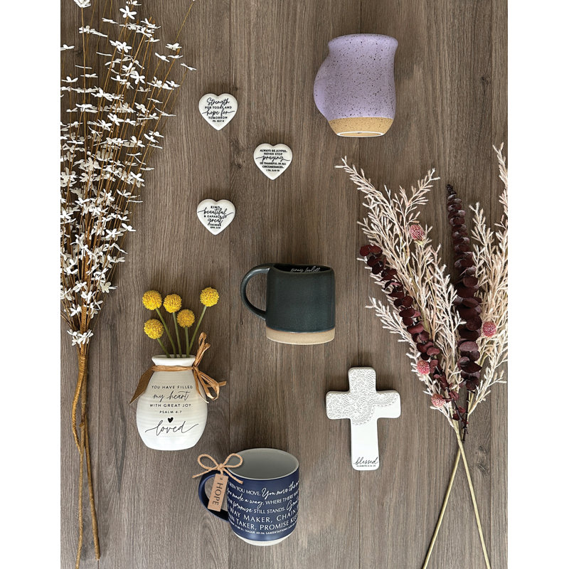 «Hayle Scripture Stone Hope Heart Great Things»