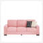 Canapé 83,86 po en tissu Snowfleece, canapé moderne compressé, canapé 3 places, meubles de salon, de chambre à coucher et de bureau-764851363