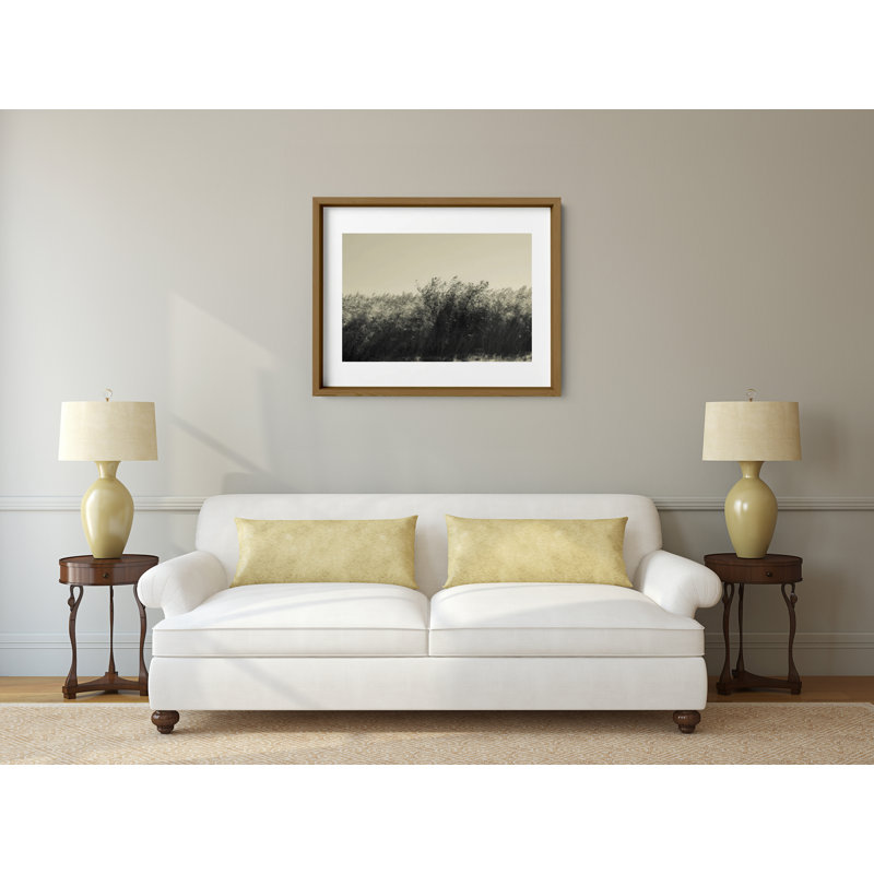 The Summer Wind Print by Joseph Regan, Walnut, 26" H x 36" W x 0.75" D