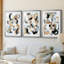 ABSTRACT Series DCCXCII  -Custom Framed  Premium Print W Matt - 3 Pieces-1706636888