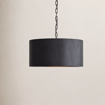 Rosamund 3 - Light Unique/Statement Drum Chandelier