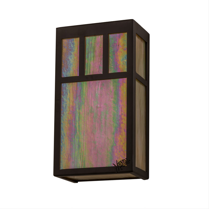 Luminaire d'extérieur coloré à 2 ampoules Timeless Bronze, Orangé