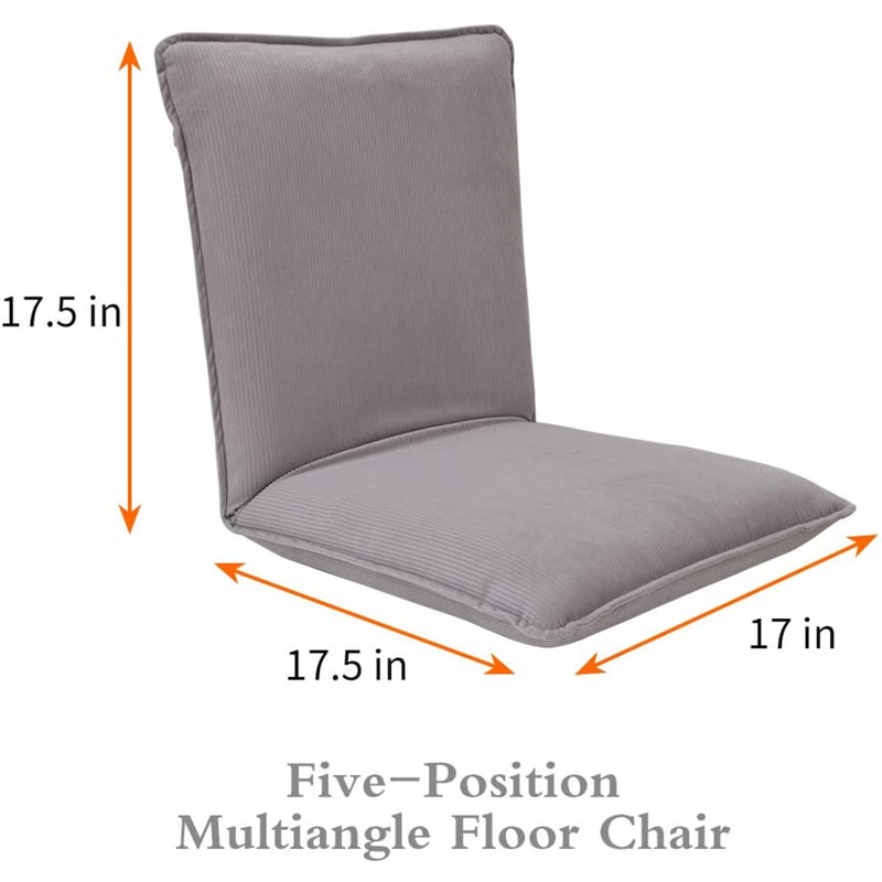 Chaise de jeu pliante Sundale, gris