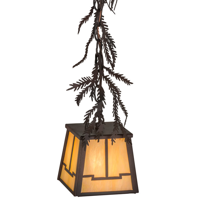 Luminaire suspendu géométrique 1 lumière Pine Branch Valley View