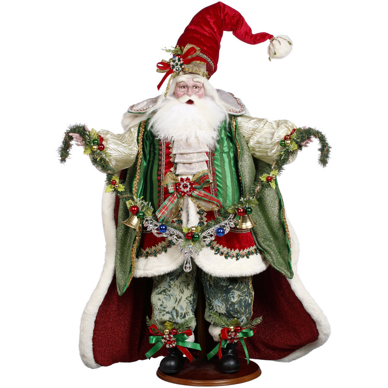Jewels And Gem Santa - 35 Inches