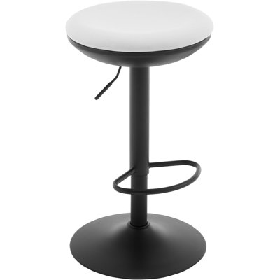Parshall Swivel Upholstered Adjustable Height Bar Stool
