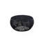 Table basse ronde noire-1228697174