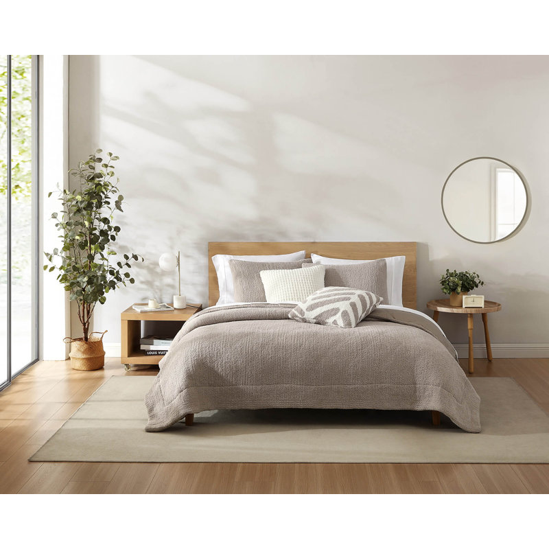 Snug Cooling Comforter, King Comforter, Taupe