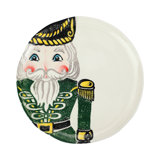Nutcrackers Handmade Earthenware Dinner Plate