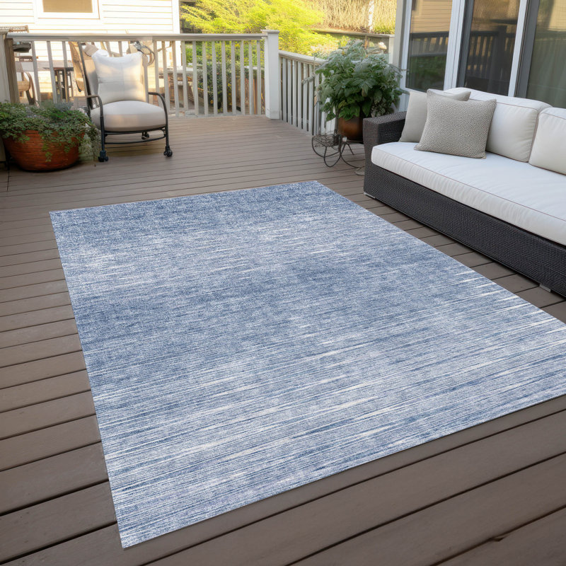 Tapis intérieur / extérieur Leis avec envers antidérapant, Rectangle 9' x 12'