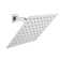 1-Spray Patterns With 2.5 GPM 8 In. Wall Mount Fixed Shower Head