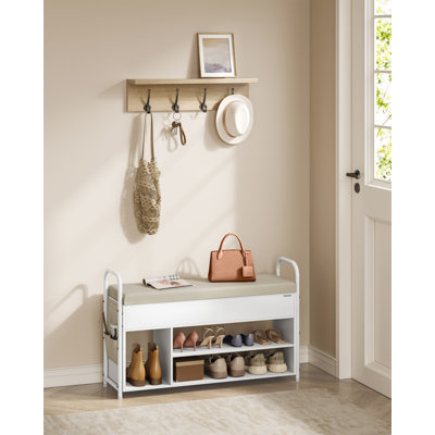 8 Pair Shoe Storage Bench