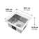 19.1'' L Single Bowl Stainless Steel Kitchen Sink