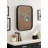 Rounded Rectangle Rattan Pinboard-123433470