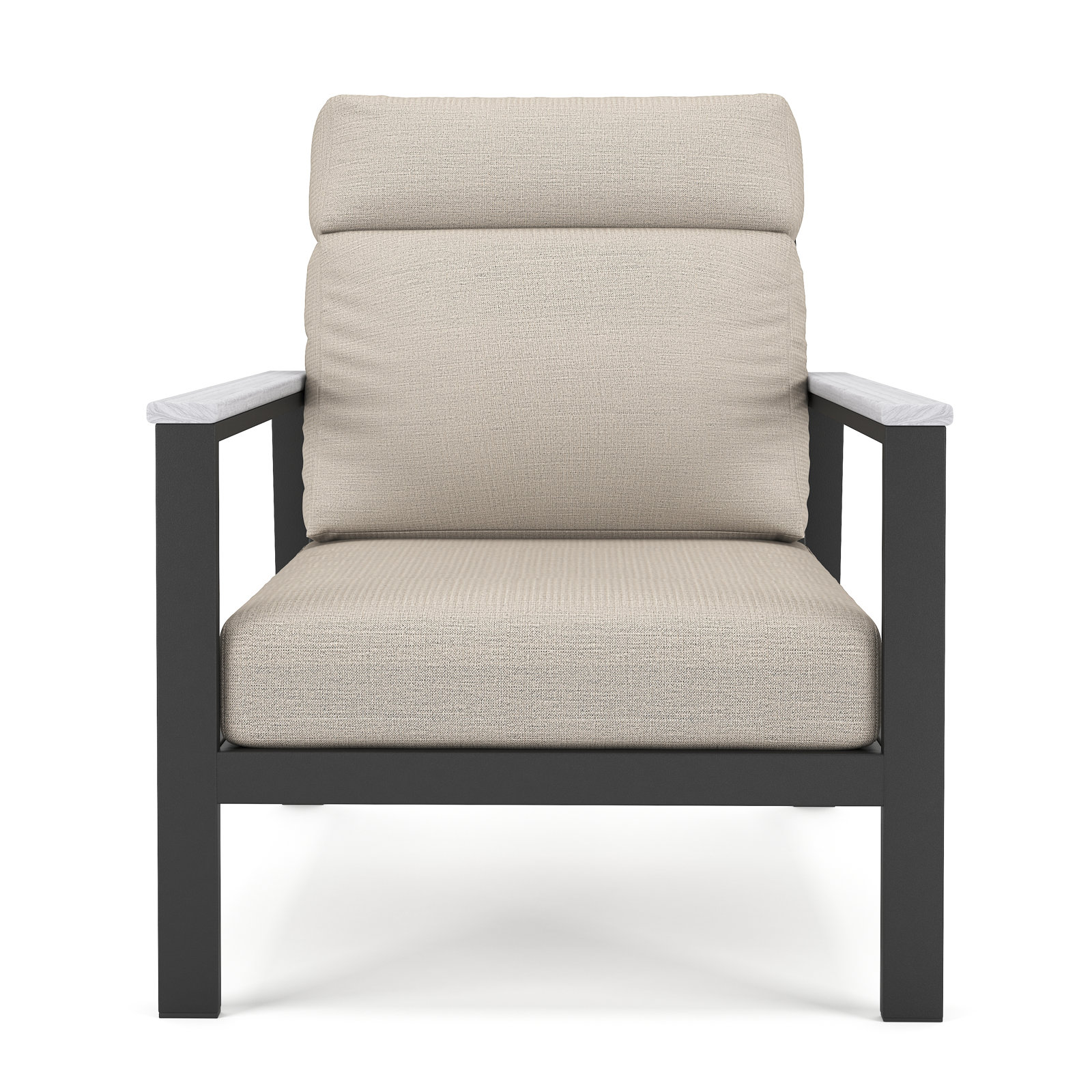 Townsend Sunbrella® Patio Lounge Chair, Cast Silver, White, Yes