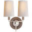 Thomas O'Brien Elkins Double Sconce-51180733-51202411-89355585