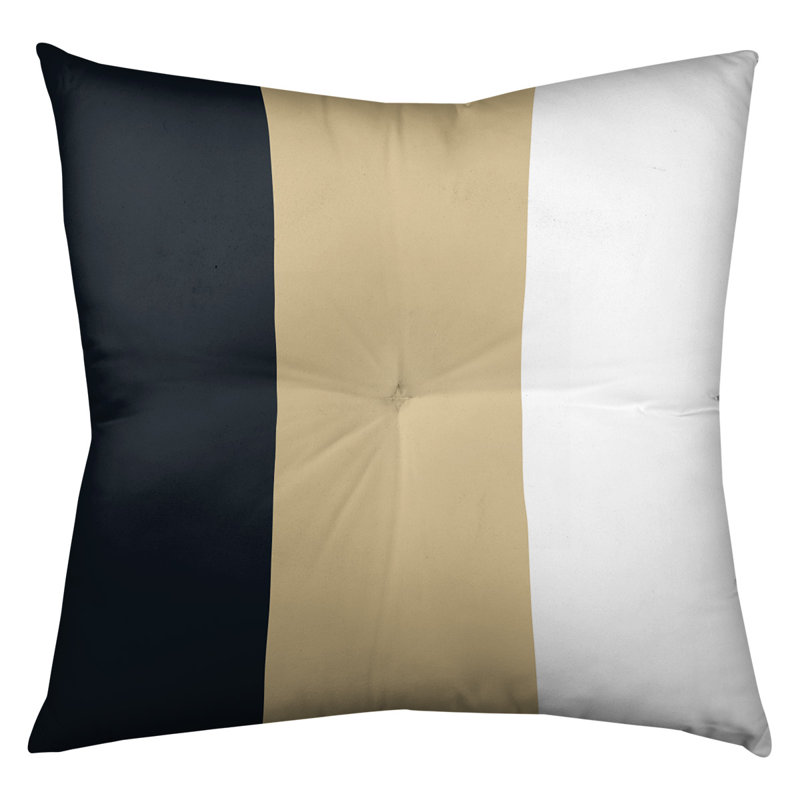  Coussin de sol touffeté, 26 po x 26 po, Doré