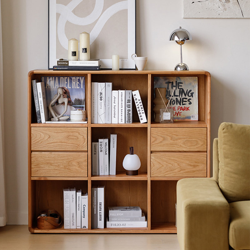 Bibliothèque de rangement à la mode américaine