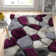 Drew Hand Tufted Grey/Purple Rug