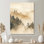 «Sand Forest Veil I - Green Nature», art mural
