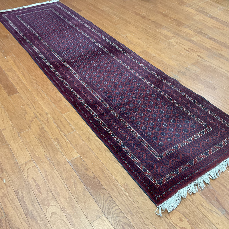 Tapis de couloir unique en laine 2 pi 9 po x 9 pi 8 po Orietto