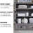  Bathroom Wall Cabinet, Farmhouse Medicine Cabinet, 24" Wide Cabinet with Drawer, Adjustable Shelf, Double Barn Doors, Storage Cabinet for Bathroom, Kitchen, Living Room Gray-1486513638