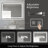 Jahna Aluminum Rectangle Mirror-89598471-89598470