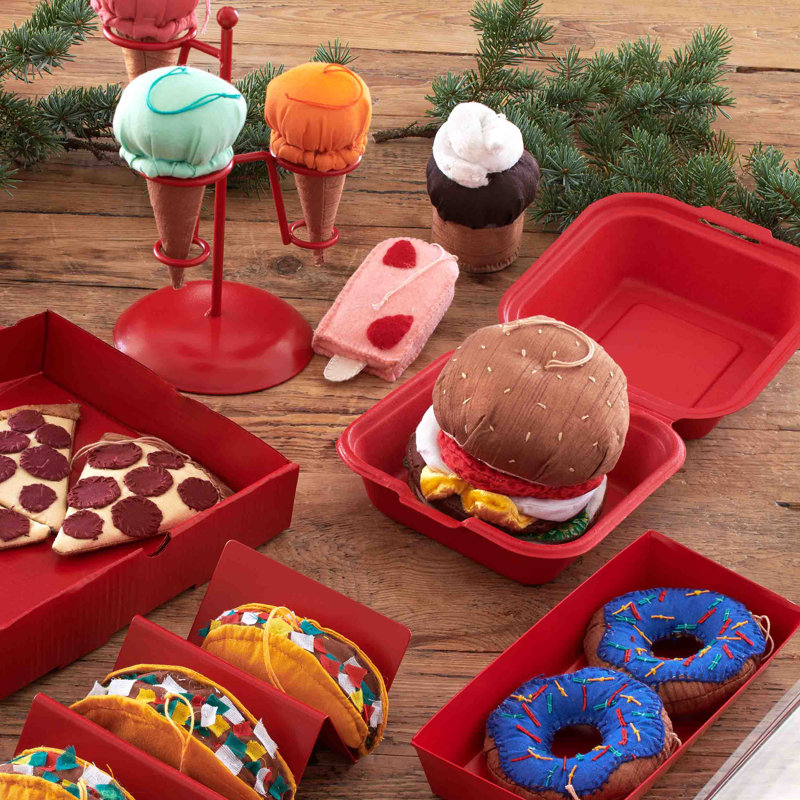 Pop ornament-hamburger
