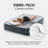 Matelas gonflable Intex Comfort Deluxe Dura-Beam avec pompe intégrée-56683770