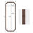 Abbate Full Length Wood Mirror-1973753834-1973753839