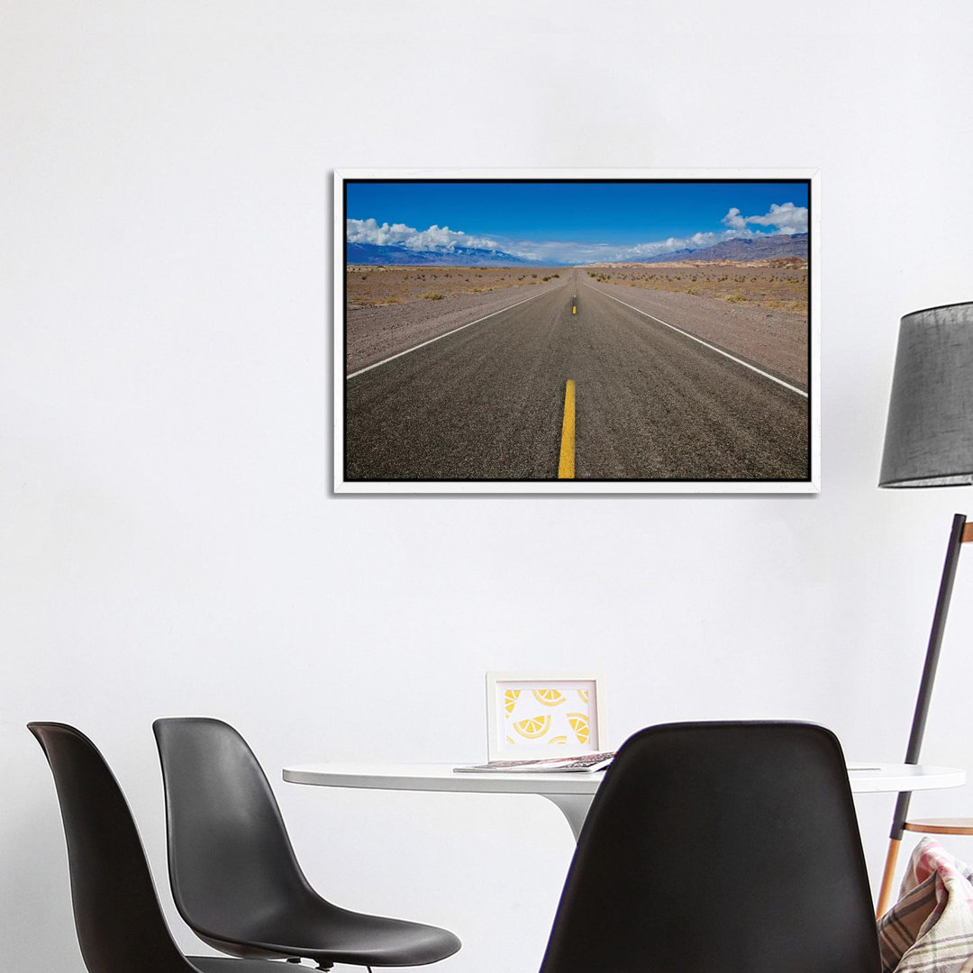 Death Valley Road To Nowhere von Susan Vizvary - Gallery-Wrapped Canvas Giclée on Canvas