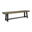 Banc d'extérieur en bois d'acacia