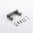 Heavy Duty Wall-Mounted Coat Rack with 2 Hooks