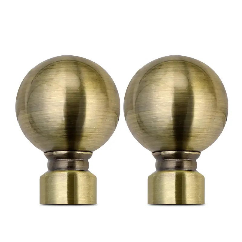 6cm Finial, Antique Brass