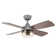 42''W Arieonna 4 - Blade Standard Ceiling Fan with Remote Control and Light Kit Included