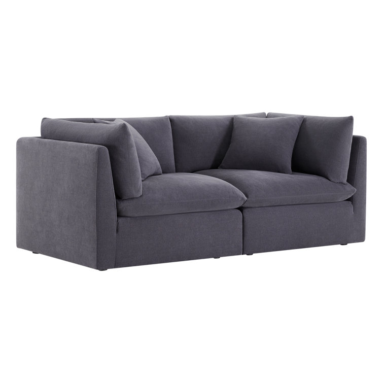 Annabella 2-Piece 81" Modular Upholstered Sofa