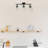 22'' 3 -Light Fixed Track Track Kit with Dimmable and Adjustable Head
