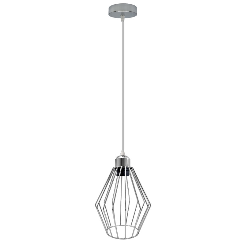 Mahdi 1 - Light Chrome Single Pendant, Yes