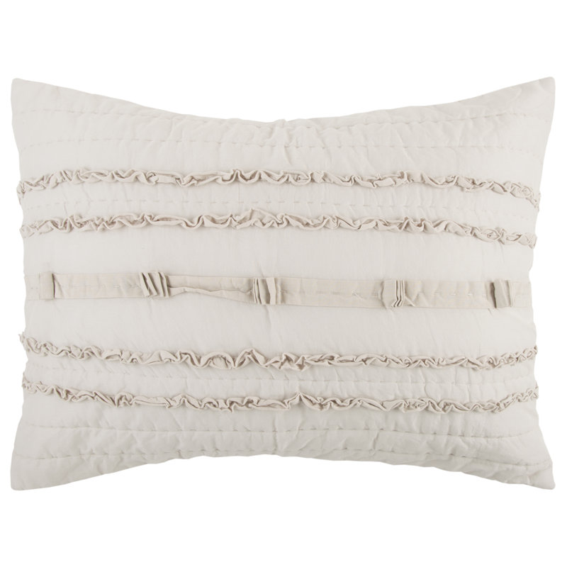 Slade Cotton Striped Sham, King Sham