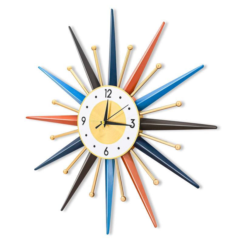 Roselea Metal Wall Clock