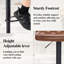 Ensemble de 3 tabourets de bar pivotants en similicuir-1848337564-1848337567